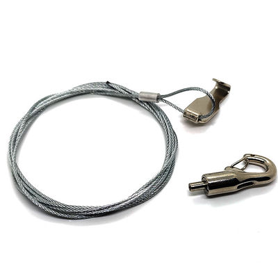 ตัวยึดสายเคเบิลแบบสแน็ปฮุกสำหรับแขวนป้ายในระบบแขวนภาพ