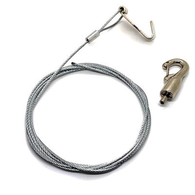 ตัวยึดสายเคเบิลแบบสแน็ปฮุกสำหรับแขวนป้ายในระบบแขวนภาพ