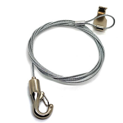 ตัวยึดสายเคเบิลแบบสแน็ปฮุกสำหรับแขวนป้ายในระบบแขวนภาพ