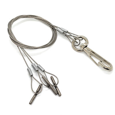 สายรัดลวดสลิงสแตนเลสสำหรับแขวนกระถางดอกไม้ติดผนัง