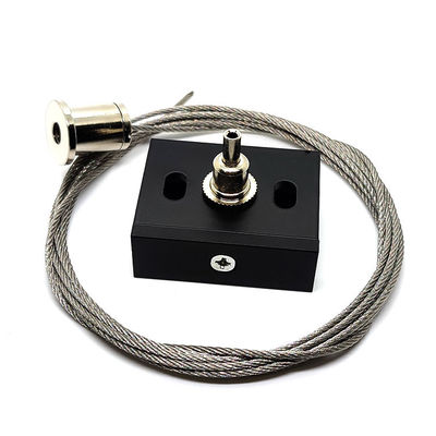 คลิปอะลูมิเนียมราง XTSC พร้อมตัวยึดสายทองเหลืองสำหรับระบบแขวนไฟ