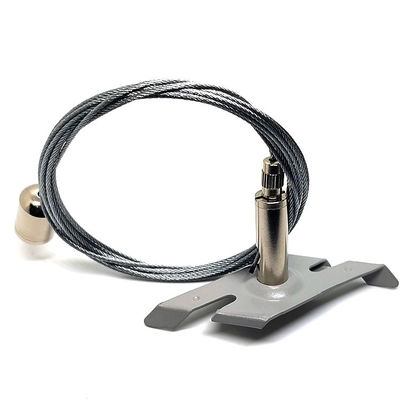 ช่องอลูมิเนียม LED พร้อมตัวยึดสายไฟสำหรับแขวนไฟและคลิปยึด