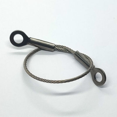 สายไหมสายเหล็กไร้ขัด สลิงค์สําหรับระบบแสดงสัญญาณสาย