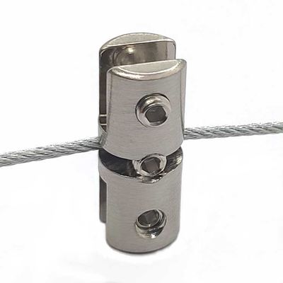 ตัวยึดกระจกสำหรับแสดงสินค้าขายดีใหม่สำหรับระบบแสดงสายเคเบิล