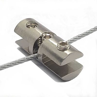 ตัวยึดกระจกสำหรับแสดงสินค้าขายดีใหม่สำหรับระบบแสดงสายเคเบิล