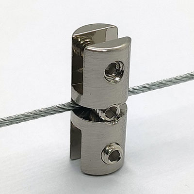 ตัวยึดกระจกสำหรับแสดงสินค้าขายดีใหม่สำหรับระบบแสดงสายเคเบิล