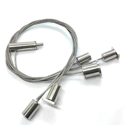 อุปกรณ์ยึดสายเคเบิล ตัวจับลวดสลิง อุปกรณ์ไฟส่องสว่าง ราวแขวนเพดาน สายเคเบิลแขวน