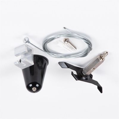 ชุดการแขวนสายไฟ Track Lighting With Wire Ceiling Gripper Clamp Holder โลຫະ