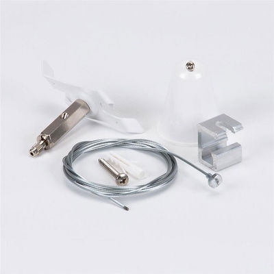 ชุดแขวนไฟ LED Track พร้อมชุดสายไฟ ชุดจับยึดสายเคเบิลพร้อมคลิปราง