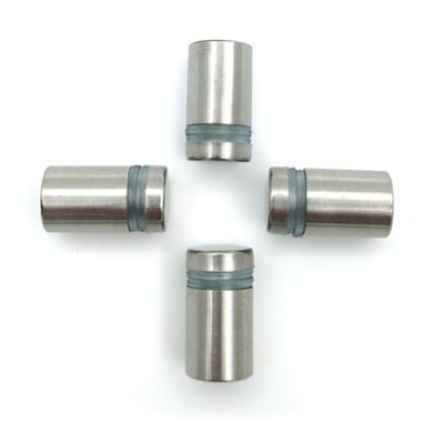 ฮาร์ดแวร์ติดตั้งป้ายติดผนัง Stainless Steel 316, ตัวยึดป้าย, ฝาครอบตัวยึดป้ายสำหรับแสดงผลอะคริลิก