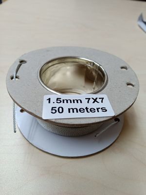 สแตนเลส 304 316 สายไหม 4 มม. 1 x 19 7 x 7 สายไหม