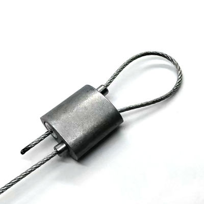 ระบบแขวนสายล็อคสายความแข็งแรงสูง จับสายเคเบิลเหล็ก ระบบแขวนสายพานย้อนหลัง