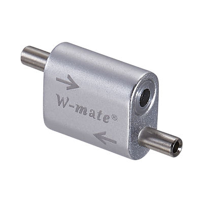 ตัวยึดสายเคเบิลแบบวนสองด้านอะโนไดซ์ธรรมชาติเพื่อการจัดการสายเคเบิลที่มีประสิทธิภาพ