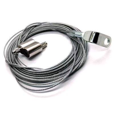 อุปกรณ์ฮาร์ดแวร์ระบบแขวน เครื่องมือ การวนสายเคเบิล ที่จับ สายสลิงลวดเหล็ก อุปกรณ์เสริม