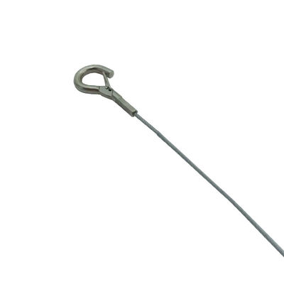 สลิงลวดสลิงเหล็กพร้อมตะขอสำหรับแสดงไฟและแขวน