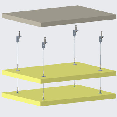 เครื่องยึดซึมเพดาน Anchor ปรับการแขวนคิทเชื่อมต่อ Hook ความปลอดภัย