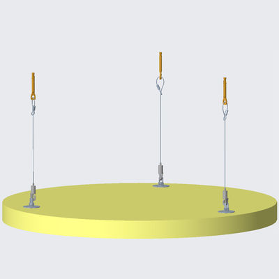 ความยาวที่กำหนดเองของระบบแขวนเพดานกันเสียงสำหรับไฟ/นิทรรศการ/เพดานอะคูสติก