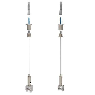 เครื่องจับสายไฟฟอร์ค พร้อมคอนเทนท์บราคเก็ต ส่วนประกอบสําหรับแผ่นเพดานที่ซับเสียง