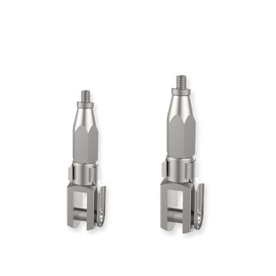 ตัวยึดสายระบบแขวน ทนทาน ตัวยึดแบบ U-clamp 1.2-2.0 มม. ยึดเพดานอะคูสติก