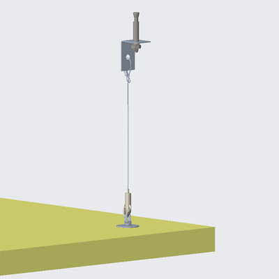 ชุดสายไฟสำหรับติดตั้งแผงอะคูสติกโคมระย้า ระบบแขวน วัสดุซับเสียง