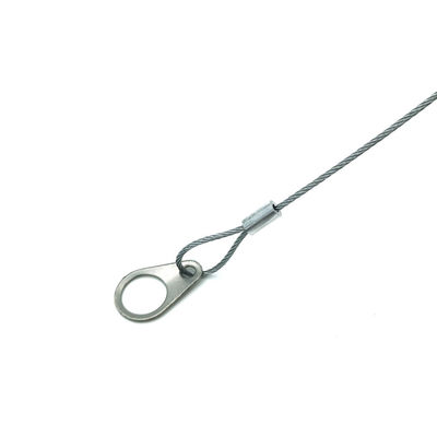 สายเคเบิลสแตนเลสสตีลเพื่อความปลอดภัยของลำโพง สายลวดนิรภัยสำหรับลำโพงติดเพดานหรือติดผนัง เพิ่มความปลอดภัยสำหรับไฟแขวน ล็อคกล้อง ลำโพง DIY ในห้องโถง รถยนต์ บาร์ นิทรรศการ