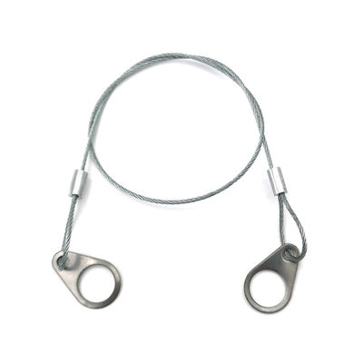 สายเคเบิลสแตนเลสสตีลเพื่อความปลอดภัยของลำโพง สายลวดนิรภัยสำหรับลำโพงติดเพดานหรือติดผนัง เพิ่มความปลอดภัยสำหรับไฟแขวน ล็อคกล้อง ลำโพง DIY ในห้องโถง รถยนต์ บาร์ นิทรรศการ