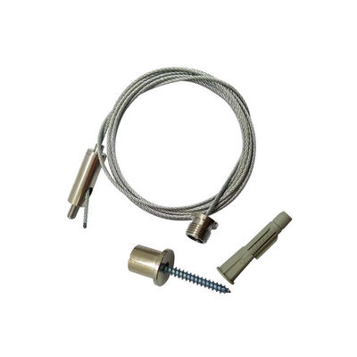 ชุดไฟฟ้าแขวนเคเบิลเหล็กไร้ขัด สําหรับเพดานตก