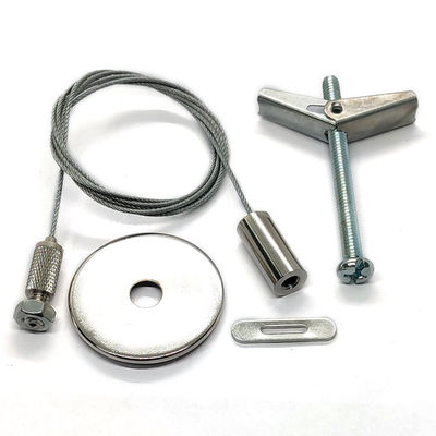 ชุดแขวนไฟ LED สแตนเลสสตีลสำหรับไฟแผง