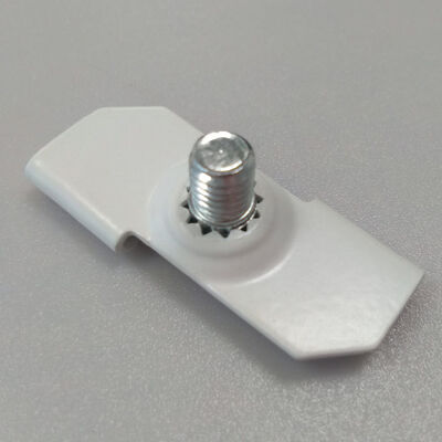 Twist T-Bar Cable Clip ระบบแขวนคลิปเครือข่ายเพดานคลิปที่มีรูสําหรับการติดตั้งง่าย