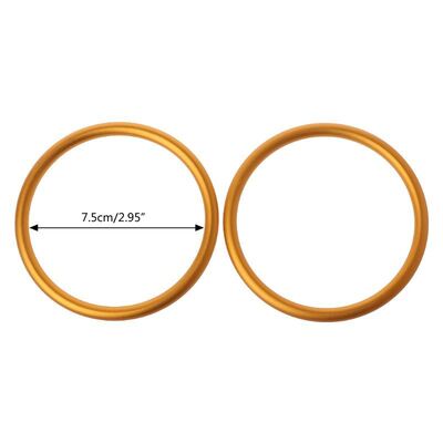 อาร์กอนอมิคเด็ก 6063 อลูมิเนียม Sling แหวนใส่ง่าย