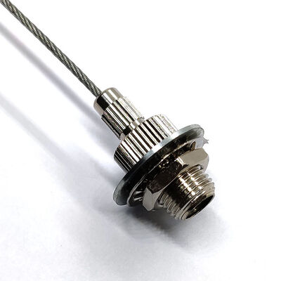 คลิปลวด Faston 18 มม. คุณภาพดี ตัวจับยึดสายเคเบิลแบบงอ 90 องศา สำหรับใช้งานกลางแจ้ง