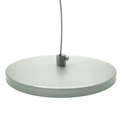 ตัวหนีบสายเคเบิลแบบห่วงสองทางนิกเกิล ตัวจับสายทองแดง คลิปตัวล็อคสายสลิง