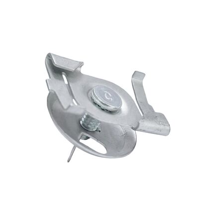 T Bar Ceiling Clip Spring Steel Clip for Led Panel Light Track Lighting การติดตั้งไฟฟ้าในเพดานตก