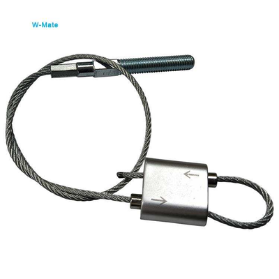Cable Gripper Aircraft Cable Hanger Wire Rope Clip for Galvanized Looped Eyelet Cable HS Code