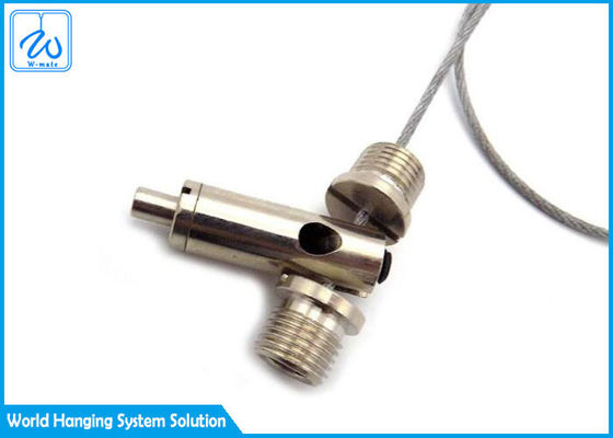 ชุดแขวนสายเหล็กทนทาน สําหรับไฟเพดาน ความสูงปรับ