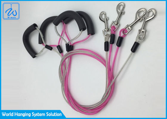 สแตนเลสแขวนเชือกเชือกเชือกเชือกสัตว์เลี้ยง