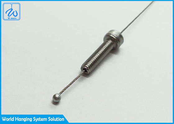 Customizable 7x7 Stainless Steel Wire Rope With Screw 0.8mm For Hanging Lighting