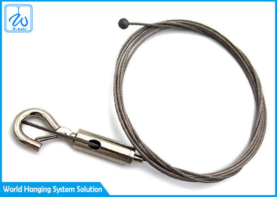 ชุดสายเคเบิลคลิปทนทาน ชุดแขวนลวดสำหรับไฟดาวน์ไลท์เพดาน LED