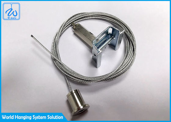 ชุดการแขวนสายเคเบิลที่ทําตามสั่ง / ชุดการแขวนสายไฟ LED แพนล็อค ทองแดง + เหล็ก