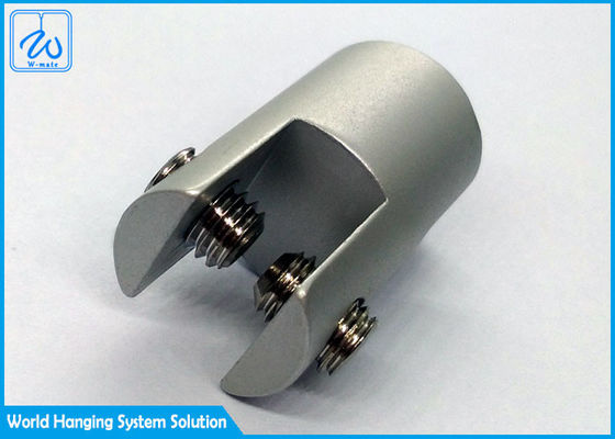 การออกแบบสร้างสรรค์ แคลมป์ด้านข้างกระจก ตัวยึดป้ายสำหรับระบบแขวนป้าย