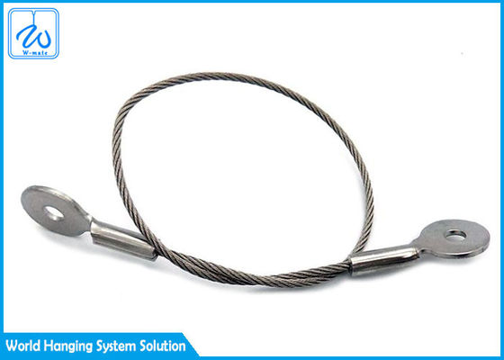 สลิงลวดสลิงสปริงขยายสายเคเบิลความปลอดภัยตาและตาเป็นเวลานาน
