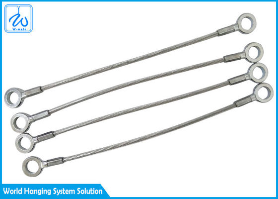 สลิงลวดสลิงสปริงขยายสายเคเบิลความปลอดภัยตาและตาเป็นเวลานาน