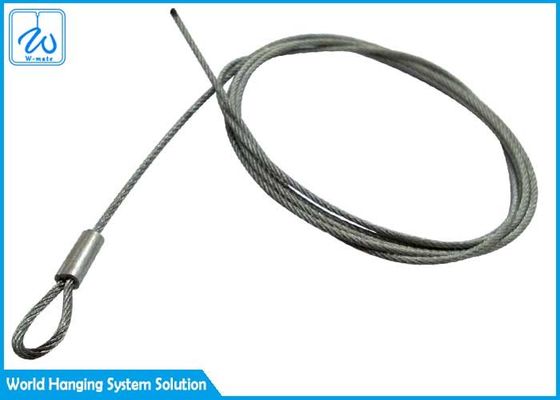 1.5mm Rope Assembly Aircraft Cable Assemblies With Soft Eye Resistance To Abrasion