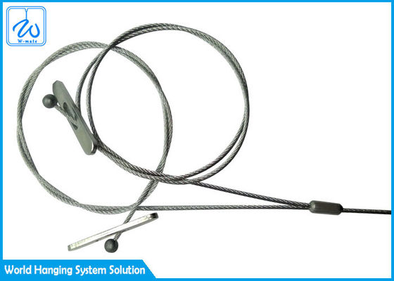 2 - ขา 7x7 สายสายสายสลิงประกอบกับปลายปลาสําหรับพืชแขวนกระเป๋า