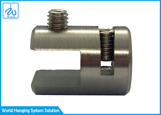 ขาตั้งแสดงสินค้า / ตัวจับสายทองเหลือง + เหล็ก สำหรับระบบแขวนอะคริลิค / งานศิลปะ