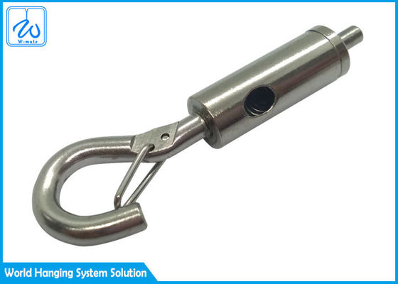 Brass Material Wire Cable Grippers With Hooks For Light Hanging System