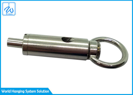 ตัวจับยึดสายเคเบิลอากาศยาน SGS พร้อมห่วง สำหรับปุ่มกดเพื่อปรับ