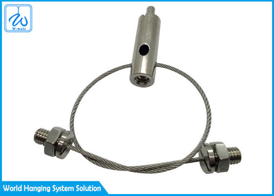 ชุดสายสลิงเหล็กชุบสังกะสีสำหรับแขวนไฟ LED แบบ 7x7 หรือ 7x19