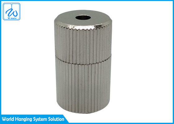 แคลมแนบแสงเพดานหล่นทองแดงด้วยสายเคเบิลเหล็ก