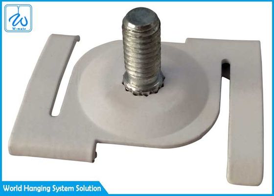 M6 T-Bar Twist Clip Hook Cable Gripper Versatile Attachment For Acoustic Ceiling Suspension System